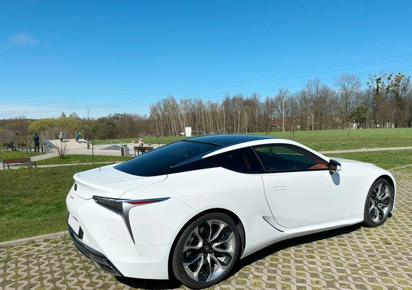 Lexus LC cena 500000 przebieg: 38200, rok produkcji 2021 z Sośnicowice małe 79
